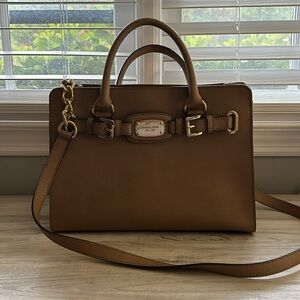 Michael Kors brown shoulder bag